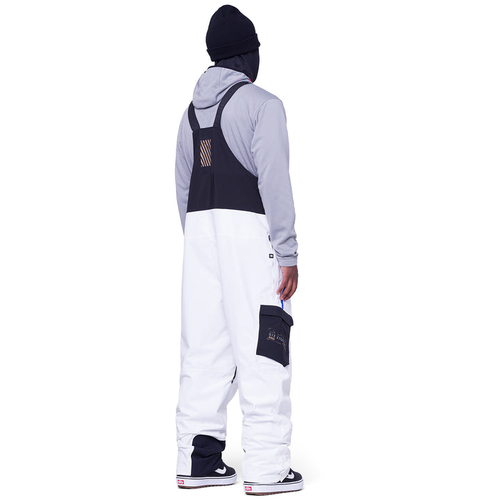 686 Exploration Bibs - Men's Nasa White Black