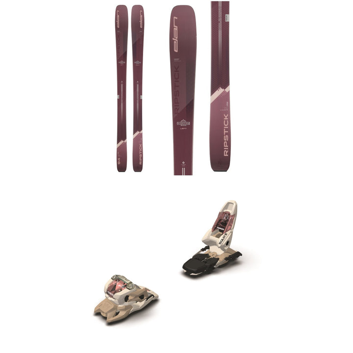 Elan Ripstick 94 Skis - Women's + Marker Squire 11 Ski Bindings