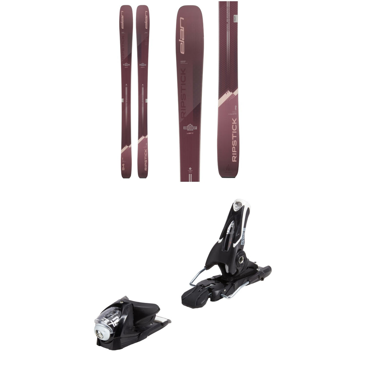 Elan Ripstick 94 Skis - Women's + Look SPX 12 GW Ski Bindings