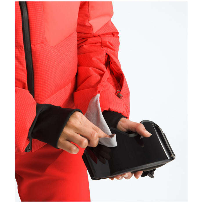 The North Face Cold Spell Cropped Down Jacket - Women's Fiery Red/Crimson Orange