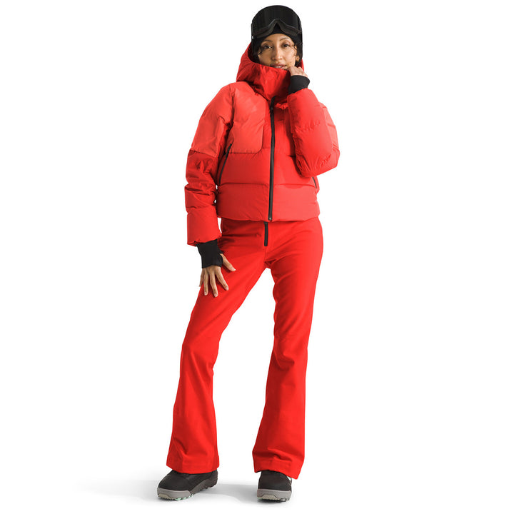 The North Face Cold Spell Cropped Down Jacket - Women's Fiery Red/Crimson Orange