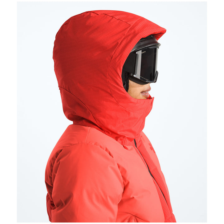 The North Face Cold Spell Cropped Down Jacket - Women's Fiery Red/Crimson Orange