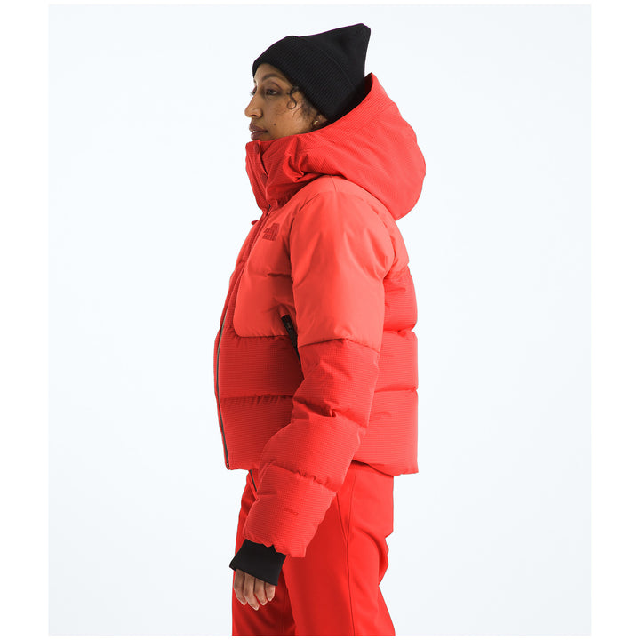 The North Face Cold Spell Cropped Down Jacket - Women's Fiery Red/Crimson Orange