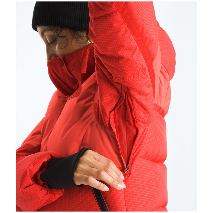 The North Face Cold Spell Cropped Down Jacket - Women's Fiery Red/Crimson Orange