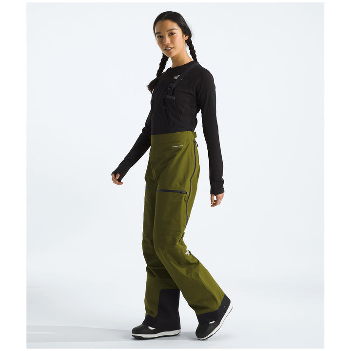 The North Face Ceptor Bibs - Women's Forest Olive/TNF Black