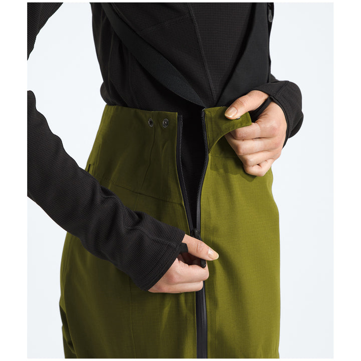 The North Face Ceptor Bibs - Women's Forest Olive/TNF Black