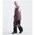 The North Face Dragline Bibs - Women's Midnight Mauve/TNF Black