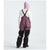 The North Face Dragline Bibs - Women's Midnight Mauve/TNF Black