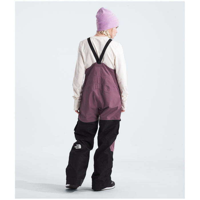 The North Face Dragline Bibs - Women's Midnight Mauve/TNF Black