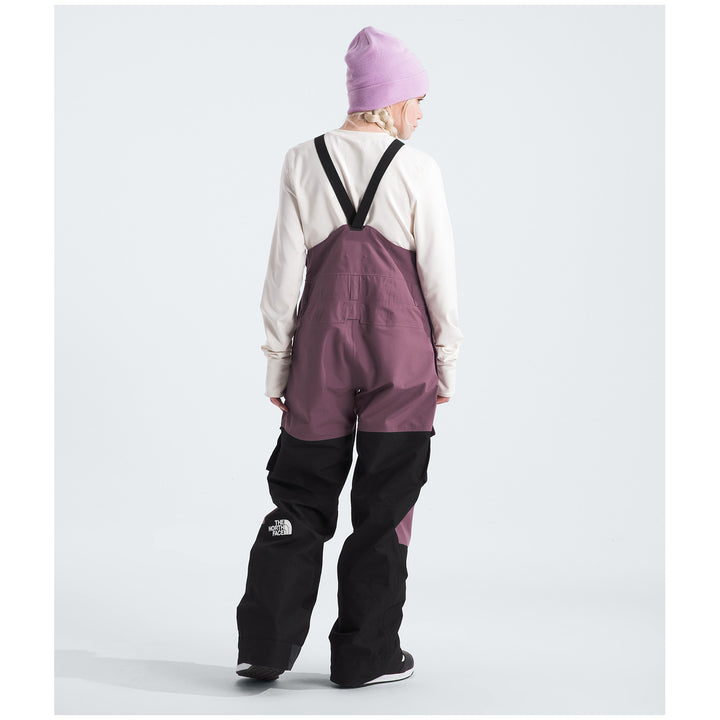 The North Face Dragline Bibs - Women's Midnight Mauve/TNF Black