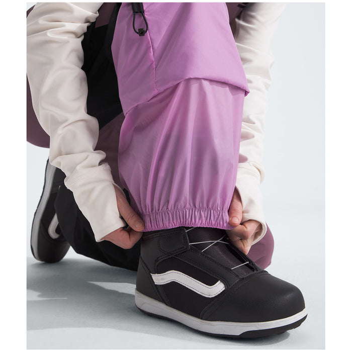 The North Face Dragline Bibs - Women's Midnight Mauve/TNF Black
