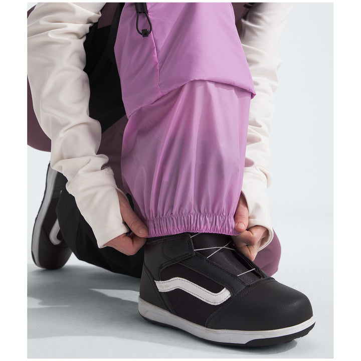 The North Face Dragline Bibs - Women's Midnight Mauve/TNF Black