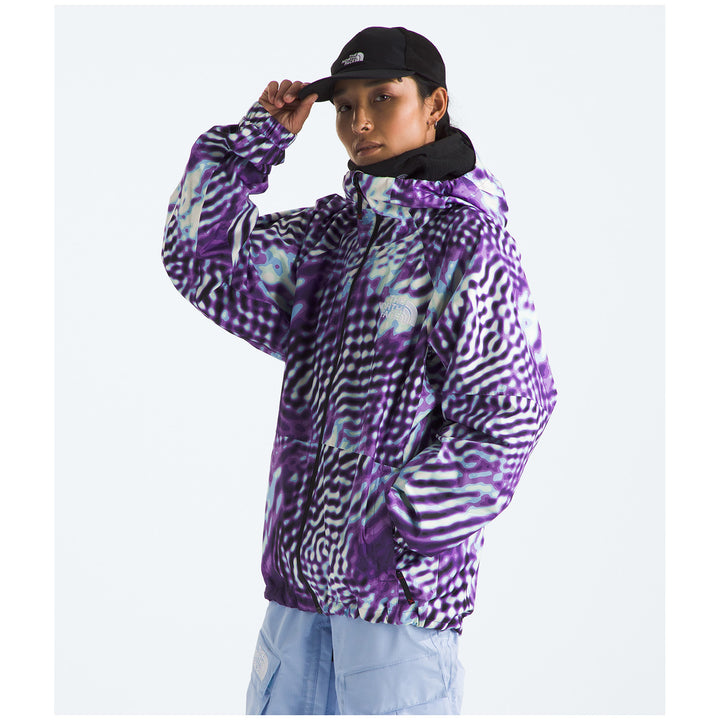 The North Face Build Up Jacket - Women's TNF Purple The Lift Print