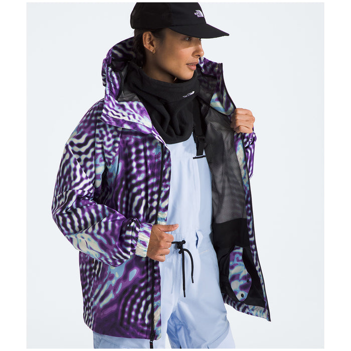 The North Face Build Up Jacket - Women's TNF Purple The Lift Print