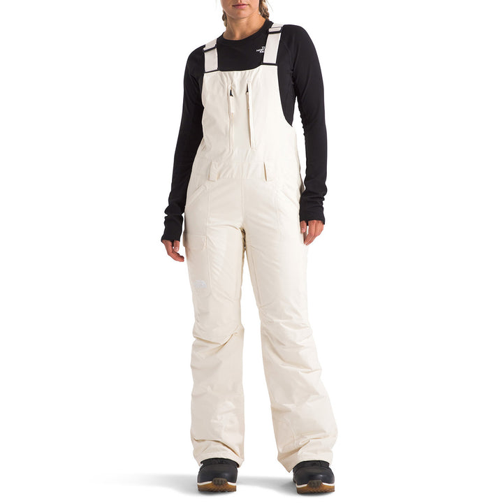 The North Face Freedom Insulated Bibs - Women's White Dune