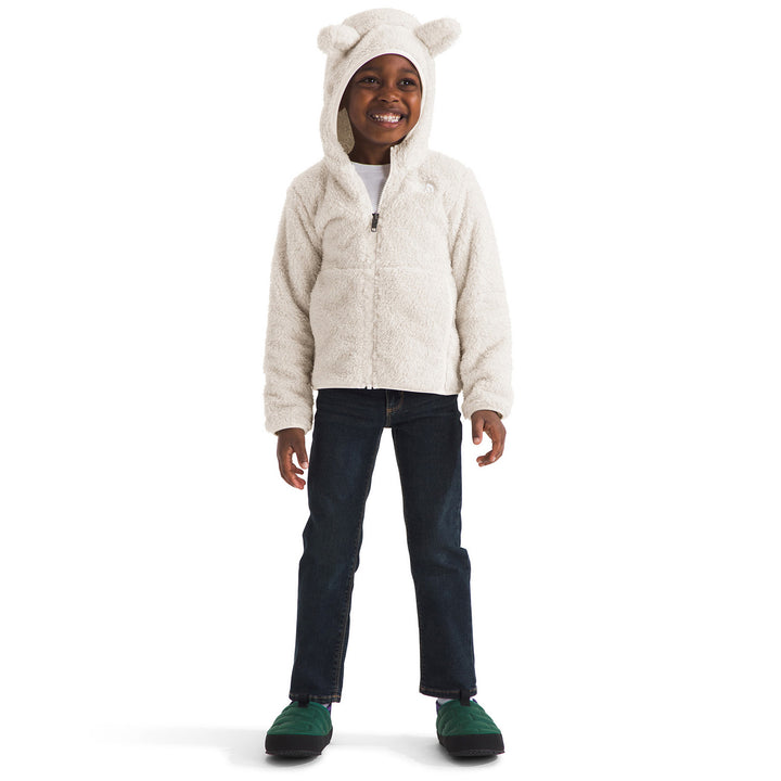 The North Face Campshire Full Zip Hoodie - Toddlers' White Dune/Sparkle