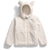 The North Face Campshire Full Zip Hoodie - Toddlers' White Dune/Sparkle
