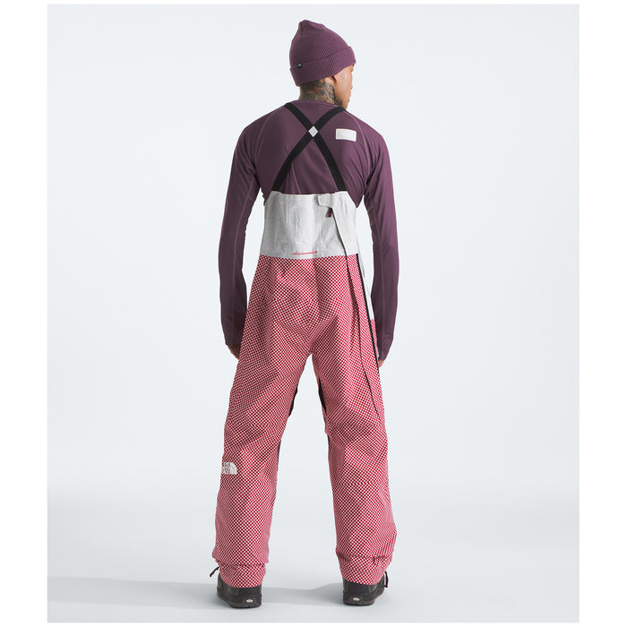The North Face A68A DryVent™ Mono Shell Bibs - Men's TNF Red/Midnight Mauve