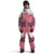 The North Face A68A DryVent™ Mono Shell Bibs - Men's TNF Red/Midnight Mauve