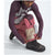 The North Face A68A DryVent™ Mono Shell Bibs - Men's TNF Red/Midnight Mauve