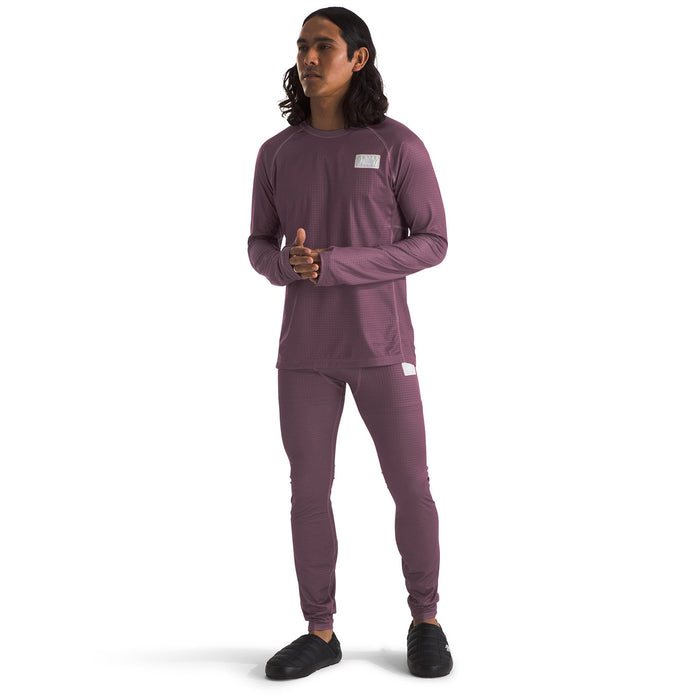 The North Face A68A Circular DotKnit Crew - Men's Midnight Mauve