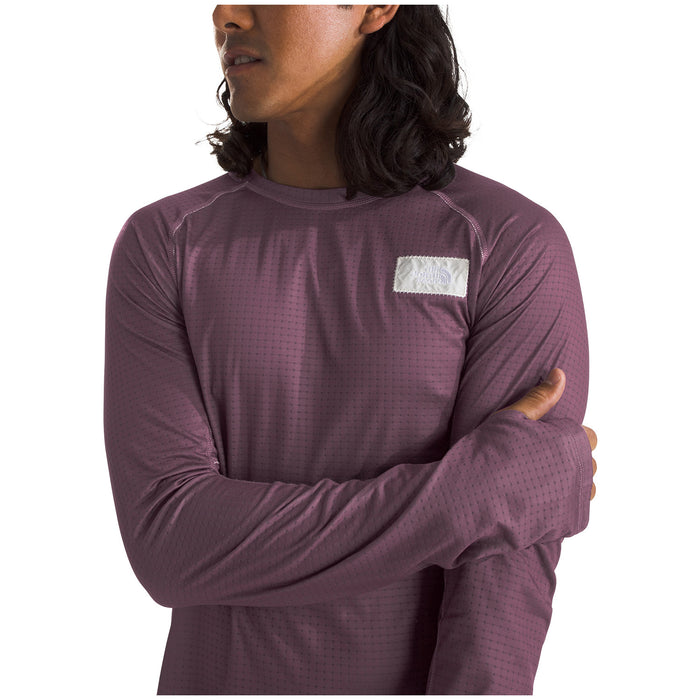 The North Face A68A Circular DotKnit Crew - Men's Midnight Mauve