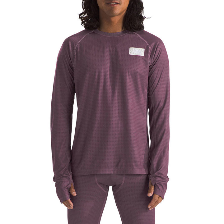 The North Face A68A Circular DotKnit Crew - Men's Midnight Mauve
