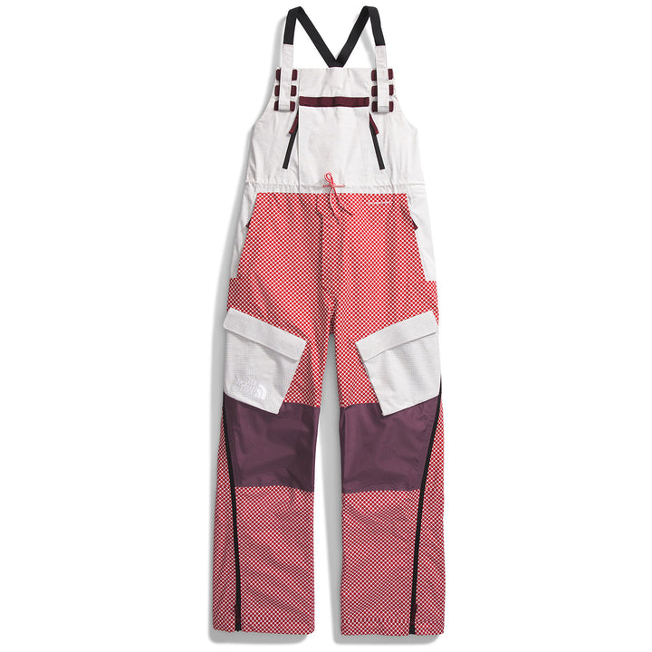 The North Face A68A DryVent™ Mono Shell Bibs - Men's TNF Red/Midnight Mauve