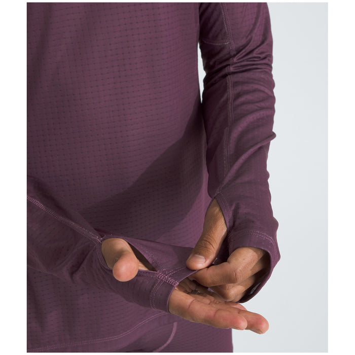 The North Face A68A Circular DotKnit Crew - Men's Midnight Mauve