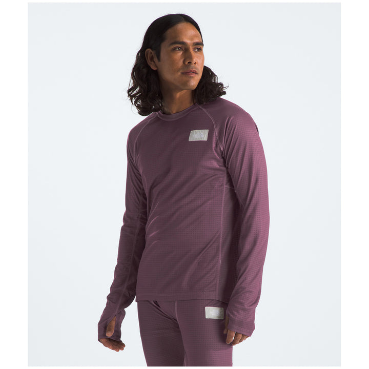 The North Face A68A Circular DotKnit Crew - Men's Midnight Mauve