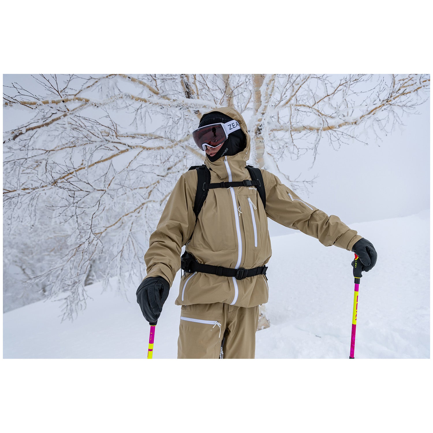 Oyuki Goshiki YamaPro 3L Jacket - Men's Desert Tan::Desert Tan