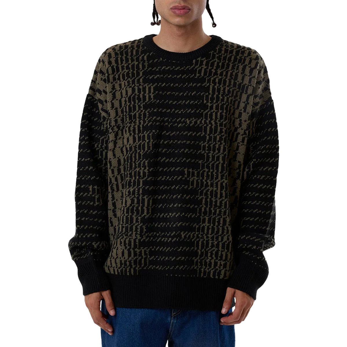Thrills Kitsch Crew Knit Tarmac
