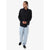 Thrills Hemp Minimal Thrills Oversize Long-Sleeve Shirt Black