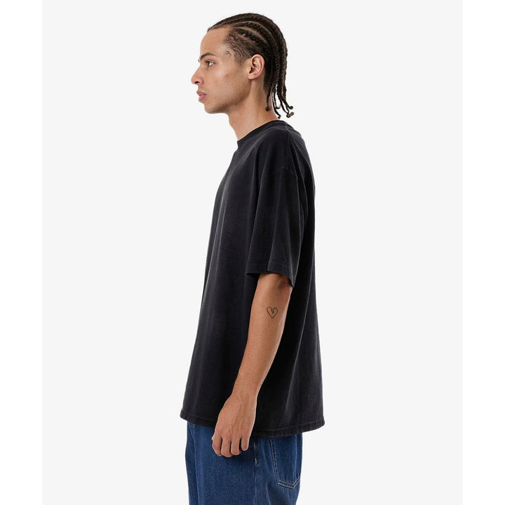 Thrills Cortex Worn Box Fit Oversize T-Shirt Faded Black