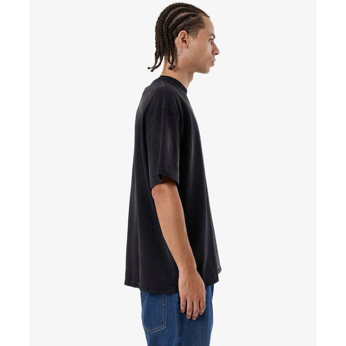 Thrills Cortex Worn Box Fit Oversize T-Shirt Faded Black