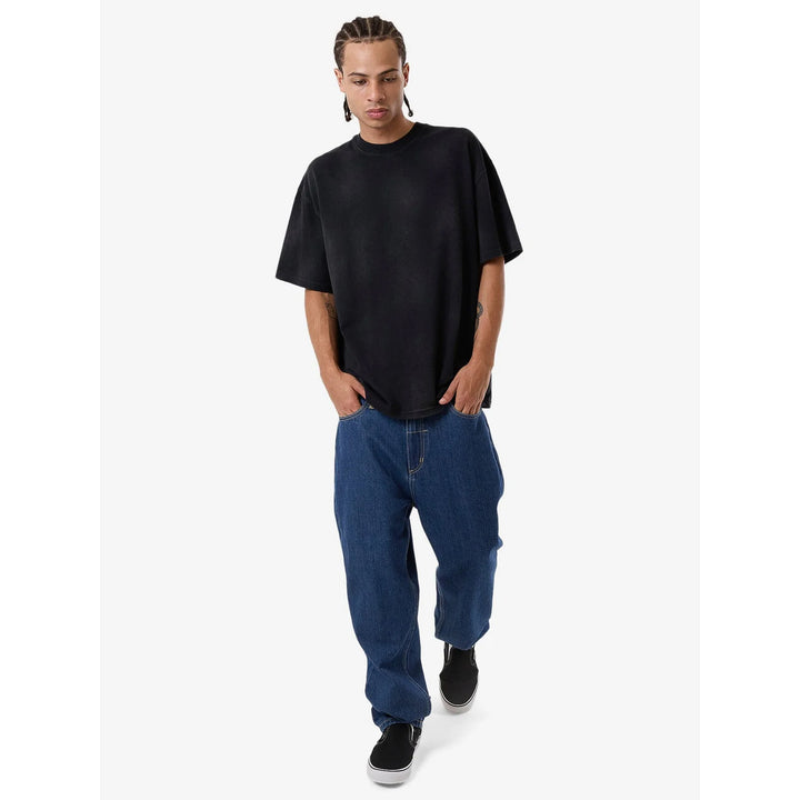 Thrills Cortex Worn Box Fit Oversize T-Shirt Faded Black
