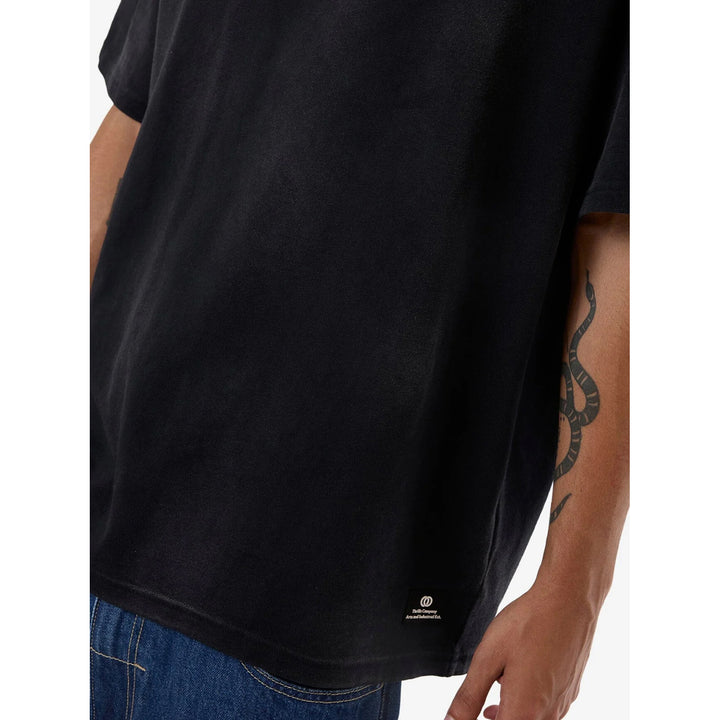 Thrills Cortex Worn Box Fit Oversize T-Shirt Faded Black