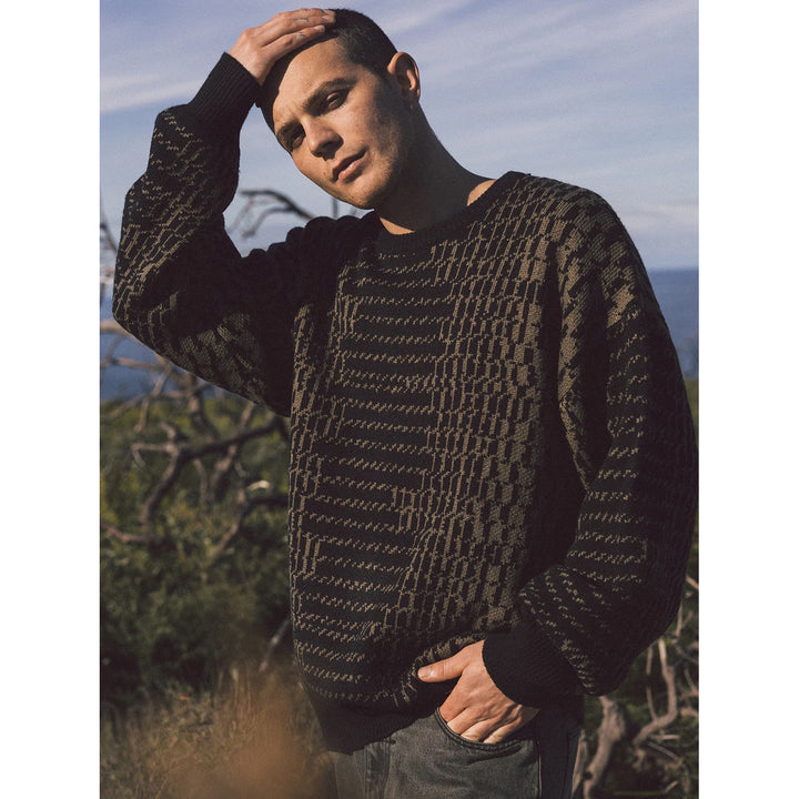 Thrills Kitsch Crew Knit Tarmac