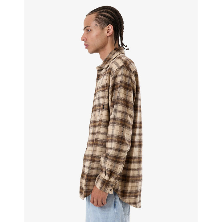 Thrills Barrio Flannel Shirt Wren