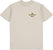 Brixton Wrangling Short-Sleeve Standard Tailored T-Shirt - Men's Cream