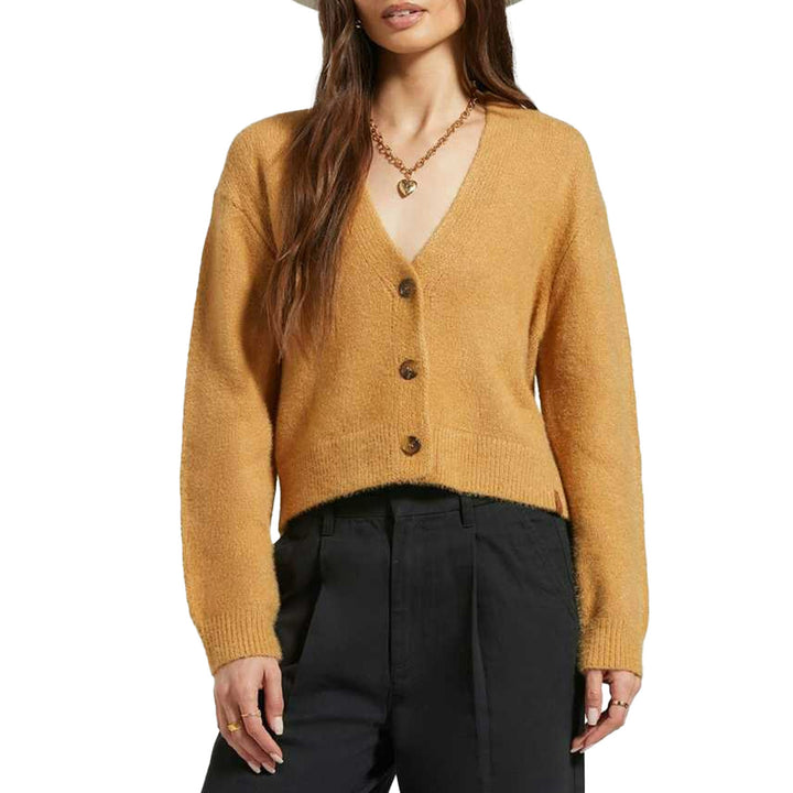 Brixton Town Cardigan - Women's Iced Coffee