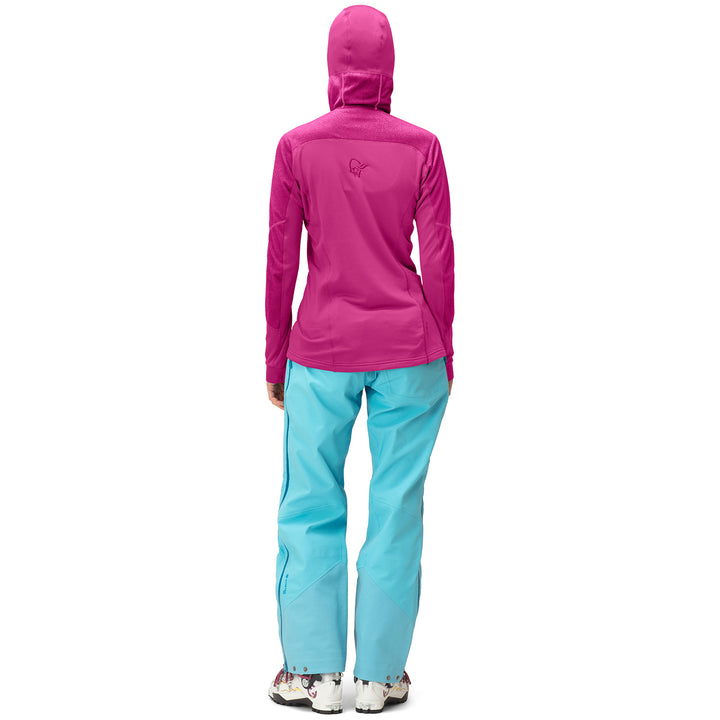 Norrona Lofoten Thermal Pro Hood - Women's Festival Fuchsia