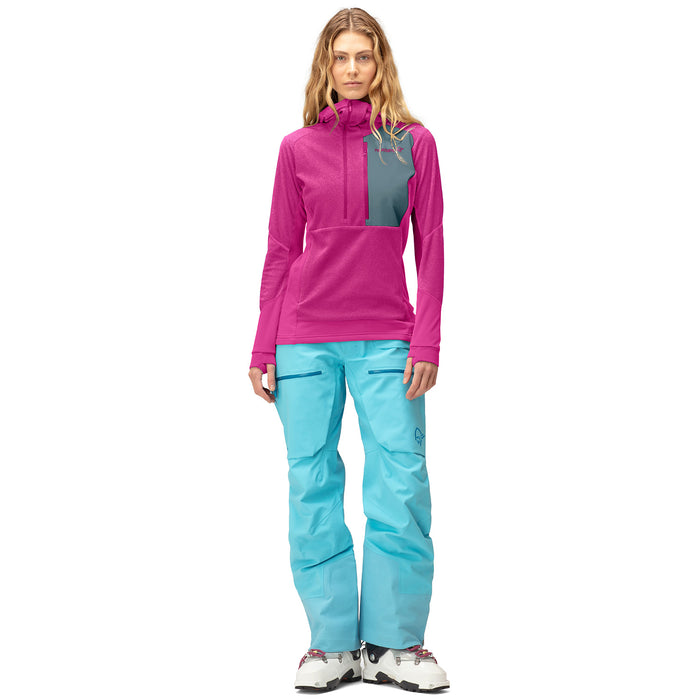 Norrona Lofoten Thermal Pro Hood - Women's Festival Fuchsia
