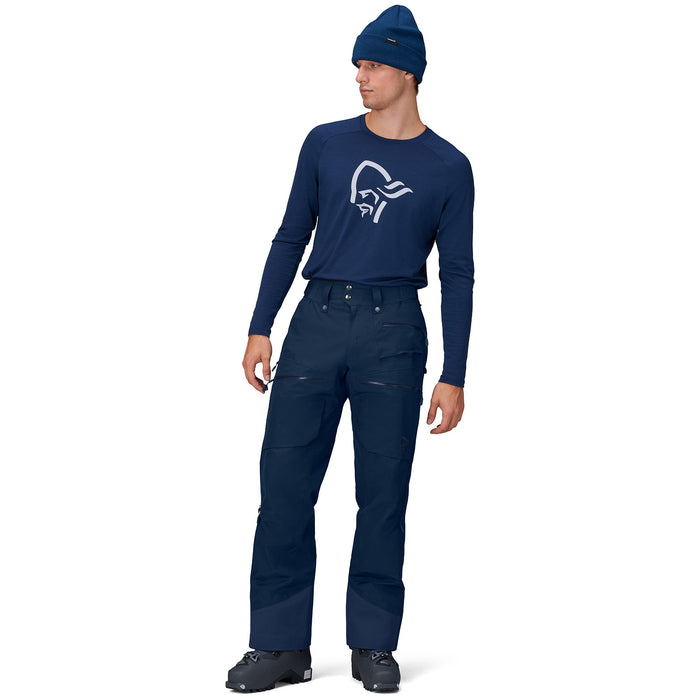 Norrona Lofoten GORE-TEX Insulated Pants - Men's Indigo Night