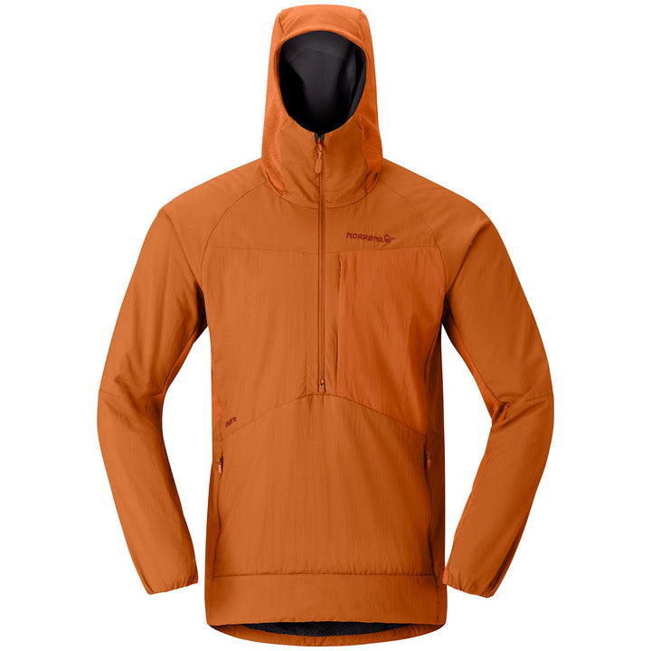 Norrona Møre Octa Zip Hood - Men's Gold Flame