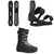 Ride Algorythm Snowboard + C-6 Snowboard Bindings + Fuse Snowboard Boots 2025