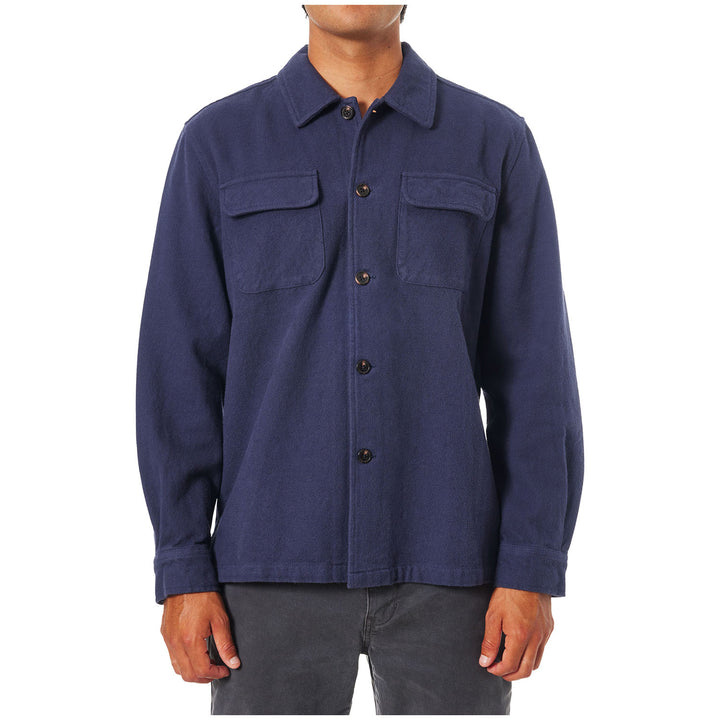 Katin Shiloh Solid Flannel - Men's Polar Navy