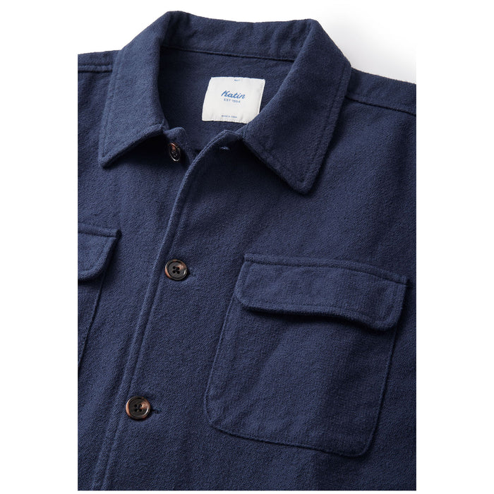 Katin Shiloh Solid Flannel - Men's Polar Navy