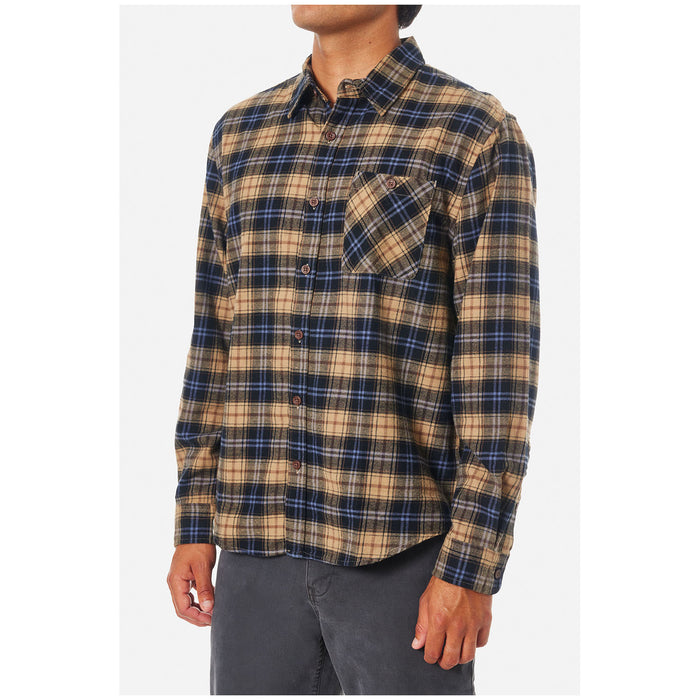 Katin Derek Flannel - Men's Polar Navy