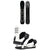Ride Smokescreen Snowboard + C-6 Snowboard Bindings 2025
